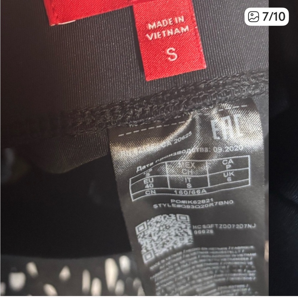 Guess Black High-Waisted Women leggings - Picture 5 of 7